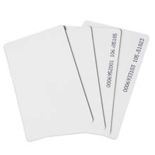 10pcs/Lot RFID Card 125KHZ TK4100 Blank Smart Card EM4100 ID PVC Card with Series Number for Access Control System 2024 - buy cheap