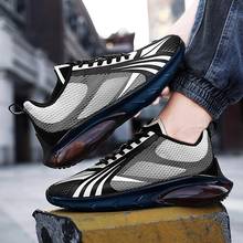 Zapatillas de correr de goma para hombre, zapatos deportivos masculinos de talla grande, resistentes, color negro, GMD-0876 2024 - compra barato