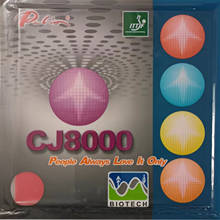 Palio CJ8000 (BIOTECH) Pips-In Table Tennis (Ping Pong) Rubber with Sponge (Hardness: 40-42) 2024 - buy cheap