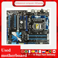 Placa base usada para ASUS P7P55D PRO, LGA 1156, DDR3, 16GB, para Intel P55, P7P55, SATA II, PCI-E, X16, AMI BIOS 2024 - compra barato