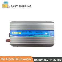 PowMr-inversor de onda sinusoidal pura MPPT, 1000W, 36VDC(20-45VDC), salida de 110V 50Hz AC o 220V AC de entrada/60Hz, inversor de conexión a red 2024 - compra barato