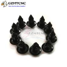 10pcs Motorcycle 4mm 5mm 6mm Black Rivet Fairing Body Trim Panel Fastener Screw Clips For Suzuki Honda Yamaha Kawasaki Universal 2024 - buy cheap