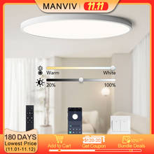 0.9inch Ultra-thin Ceiling lamp Smart APP/Remote Control LED Ceiling lights for Room Dimmable Panel light for Living Room Kichen 2024 - buy cheap