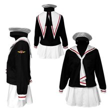 Cardcaptor Sakura кимоно Хэллоуин Косплэй костюм для девочек школьная униформа 2024 - купить недорого