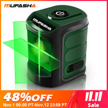 MUFASHA Mini 2 Lines Laser Level Red Beam or Green Beam Self-Leveling Laser Level in Box 2024 - купить недорого