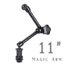 11 Inch Metal Articulating Magic Arm Super Clip Crab Clamp for DSLR Camera Flash LCD Monitor LED Video Light SLR Accessories 2024 - buy cheap