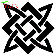 Car Sticker Personality Slavic Pattern Decoration Accessories Decals Fashion PVC Rear Windshield Sunscreen Waterproof Stickers 2024 - buy cheap