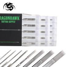 Disposable Sterilized Silver Series RL Tattoo Needles 50PCS  Round Liner Tattoo Supplies 2024 - buy cheap