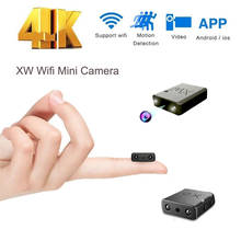 Mini Wifi Camera Full HD 4K 1080P Home Security Camcorder Night Vision Micro Secret Cam Motion Detection Video Voice Recorder XW 2024 - buy cheap