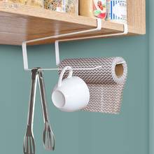 Vanzlife cozinha suporte de papel organizador tecido banheiro pendurado rack papel higiênico rolo de armazenamento toalha prateleira 2024 - compre barato