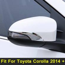 For Toyota Corolla 2014 2015 2016 ABS Auto Styling Outside Car Door Rearview Mirror Protection Streamer Cover Trim 2 Piece / Set 2024 - buy cheap