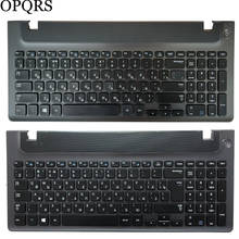 Teclado ruso con marco para ordenador portátil, para samsung NP355E5C, NP355V5C, NP300E5E, NP350E5C, NP350V5C, BA59-03270C, RU, novedad de 98% 2024 - compra barato