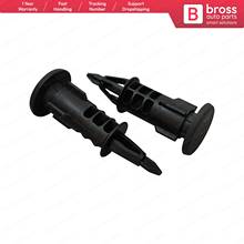 Bross autopeças bcf5048 2 peças boot bagageira rolha suporte clipes 8200401454 para renault 2024 - compre barato