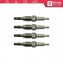 Свечи накаливания Bross, 4 шт., BGP38-1, GX76, 0, 100, 226, 199, GN928, для Audi, Volvo, VW, Skoda, доставка из Турции 2024 - купить недорого