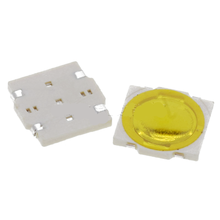Frete grátis 50 peças 5x5x0.5 botão comutador de membrana interruptor de toque 4*4*0.5