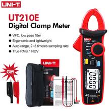 UNI-T UT210E Digital AC DC Current Clamp Meter True RMS Pliers Ammeter Voltage Tester Multimeter Resistance Frequency Meter 2024 - buy cheap