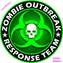 Creative ZOMBIE Outbreak Response Team Car Sticker Styling Funny Bumper Window Motorcycle Sunscreen Decal Accessories KK15*15cm 2024 - buy cheap