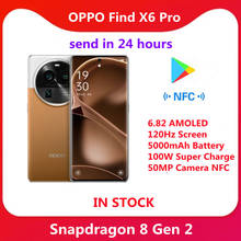 OPPO Find X6 Pro 5G  Snapdragon 8 Gen 2 6.82 AMOLED 120Hz Screen  5000mAh Battery 100W Super Charge 50MP Camera NFC