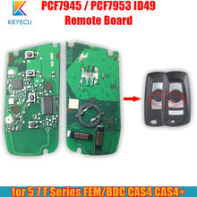 KEYECU-placa de circuito remoto inteligente, 315MHz, YGOHUF5662, 433MHz, YGOHUF5767, 868MHz, YGOHUF5661, PCF7953, para BMW F Series CAS4 +/EM 2024 - compra barato