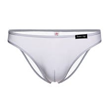 Cueca boxer masculina, roupa interior sexy para homens, cueca sem costura de seda de baixo crescimento, roupa de banho, marca howe ray 2024 - compre barato