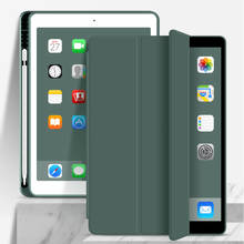 Чехол с держателем для стилуса для iPad Air 4 10,2 Air 3 2020 Pro 11 2019 10,5 2017 2018 9,7 2024 - купить недорого