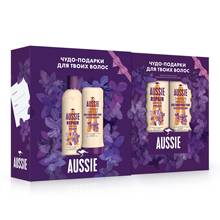 Gift Set: Aussie (Shampoo 300ml + Repair Miracle 3 Minute Miracle Reconstructor 250ml),shampoo, hair shampoo aussie, aussie shampoo, volume 300 ml, shampoo aussome volume, Australia, shapmun, shampoo, ausie, aussi 2024 - buy cheap