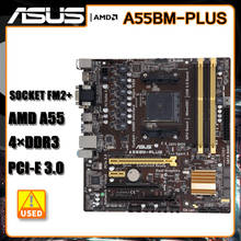 Asus A55BM-PLUS/csm placa-mãe soquete fm2 ddr3 memória 64gb 2048 mbsata 2 amd a55 usb 3.0 hdmi micro atx placa-m ãe 2024 - compre barato