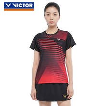 VICTOR 2020 Malaysia Competition Clothing Badminton Clothing Short Sleeve T-shirt Malaysia National Team Sport Jersey 2024 - buy cheap