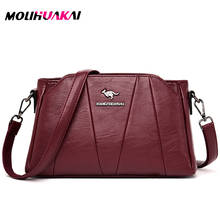 2019 NEW Luxury Handbag Ladies Genuine Leather Bags Female Messenger Bags Designer Crossbody Shoulder Bag For Women 2024 - buy cheap