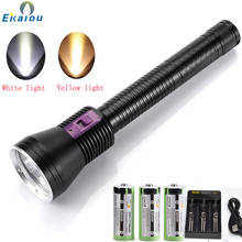 New High Brightness 3xXHP70.2 LED Diving Flashlight 26650 Tactical Torch Underwater 200M Waterproof Portable Dive Lamp 2024 - buy cheap