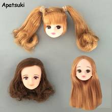 Soft Plastic High Quality DIY Doll Head For Licca Doll Heads For 1/6 BJD Doll's DIY Kids Toy 1:6 Dolls Accessories Gift 2024 - buy cheap