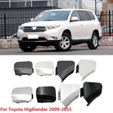 CAPQX For TOYOTA Highlander 2009-2015 Front Bumper Tow Hook Cover Cap Front Bumper Tow Hook Cover Towing Cap Trailer Trim Lid 2024 - buy cheap