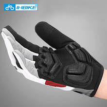 INBIKE Full Finger Cycling Gloves Durable MTB Bicycle Gloves for Riding Outdoor Motorcycle Accessories Touch Screen Padded IF239 2024 - buy cheap