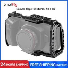 Smallrig para bmpcc 4k dslr câmera gaiola para blackmagic design bolso câmera de cinema 4k vídeo tiro gaiola protetora mais novo-2203 2024 - compre barato