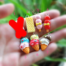 very hot icecream charms necklace shoes pendant  for DIY woman jewelry pendant 2024 - buy cheap