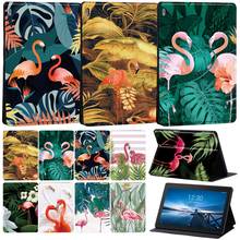 Funda con diseño de flamenco para tableta Lenovo Tab E10, carcasa con soporte para Tablet M10 FHD Plus de 10,1 pulgadas, 10,1 pulgadas, TB-X606F 2024 - compra barato