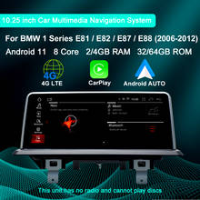 Car Multimedia GPS Navigation Android 11 For BMW 1 Series 120i E87 E81 E82 E88 2005-2012 Stereo Auto Radio Carplay 4G Screen 2024 - buy cheap