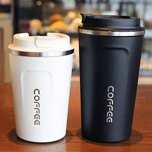 380/510ML Stainless Steel Coffee Mug Leak-Proof Thermos Travel Thermal Vacuum Flask Insulated Cup Milk Tea Water Bottle 2024 - buy cheap