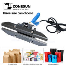 ZONESUN sealing machine Constant Heat Handheld Sealer Sealing Machine Mylar Aluminum sealer Foil Bag sealer 2024 - buy cheap