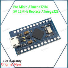 Pro micro atmega32u4 5v 16mhz substituir atmega328 para arduino atmega 32u4 pro mini com 2 linha pino cabeçalho 2024 - compre barato