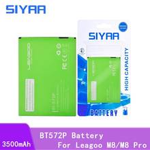 SIYAA-Batería de BT-572P Original para BT572P Leagoo M8 M8 PRO, batería de iones de litio de repuesto de alta calidad, alta capacidad, 3500mAh 2024 - compra barato