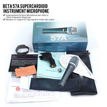 Micrófono de percusión BETA 57A 57, instrumento profesional dinámico de alta calidad, supercardioide BETA57A 2024 - compra barato