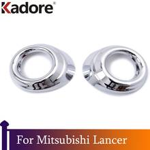 For Mitsubishi Lancer 2008 2009 2010 2011 ABS Chrome Front Foglight Fog Light Lamp Cover Trim Car Protect Accessories 2024 - buy cheap