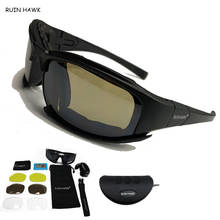 Gafas de sol militares para hombre, lentes de sol con protección UV400, Airsoft, juego de guerra, tácticas, para deportes al aire libre 2024 - compra barato