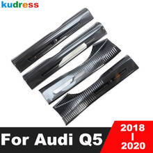 For Audi Q5 2018 2019 2020 Stainless Steel Car Inner Door Sill Scuff Plate Cover Trim Welcome Pedal Protector Guard Accessories 2024 - buy cheap