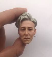 Bigbang cabeça esculpida escala 1/6, modelo da coreia seungri, cabeça esculpida, cabelo branco, brinquedos de figura de ação de 12 polegadas 2024 - compre barato