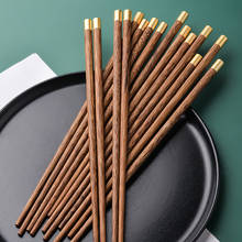 10 Pairs Wooden Chopsticks Sushi Sticks Natural Wood Chinese Chopsticks Set Long Wood Chop Sticks for Sushi Food Tableware Gift 2024 - buy cheap