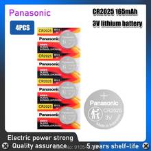 4Pcs Original PANASONIC 3V CR2025 Button Coin Cell Lithium Battery For digital camera camcorder Watch Calculator Batteries 2024 - buy cheap