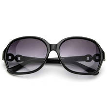 Óculos de sol feminino redondo, óculos de sol vintage retrô preto para mulheres 2024 - compre barato