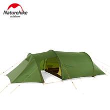 Naturehike ultralight  Opalus Tunnel double Tent outdoor hiking camping 2/3/4 Persons one bedroom & one Living room tent 2024 - buy cheap